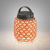 Bover Nans Lampe de Table Portable Red
