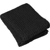 Blomus Serviette de Toilette Blomus Caro Black (50 x 100 cm)