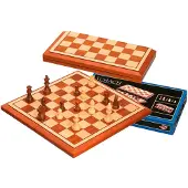Philos Cassette d'échecs Belgrade Champ 40 mm, hauteur du roi 76 mm