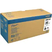 Brother HGe-261v5 - (36 mm) - Noir sur blanc - Ruban