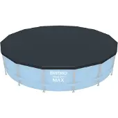 Bestway bâche de couverture de piscine Flowclear 457 cm