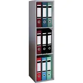 VCM Bureau en bois Étagère à dossiers Offas 3 cases (34 x 30 x 107 cm)