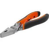 Bahco Pince Universelle Renforcée Avec Poignées Bi-matière à Ouverture Automatique Et Finition Chromée 180 Mm