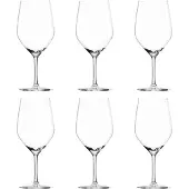 Stölzle Verres Ultra, Lot de 6 - Vin rouge 45 cl, Verres à vin, Transparent