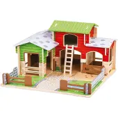 Bigjigs Role-playing Game - Farm - Jeu éducatif et interactif pour les enfants