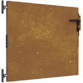 vidaXL Portail de jardin 85x75 cm acier corten