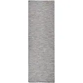 vidaXL Tapis à tissage plat d'extérieur 80x250 cm Marron et bleu