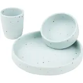 Done by Deer Silicone Dinner Set Confetti Clair