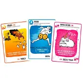 Asmodee Exploding Kittens Edición 2 Jugadores Jeu de cartes Argent Argent One Size