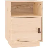 vidaXL Table de chevet 40x34x55 cm Bois de pin solide