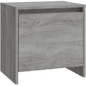 Super Merchant Table de chevet Sonoma gris 45x34x44,5 cm bois d'ingénierie