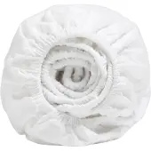Yumeko Drap-Housse Yumeko Pure White (Flanelle)-90 x 210 cm