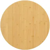 vidaXL Dessus de table Ø70x4 cm bambou