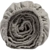 Yumeko Drap-Housse Yumeko Stone Brown (Flanelle)-180 x 200 cm