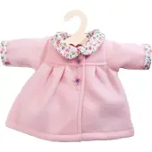 Heless Manteau rose, taille 35-45 cm