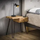 Dimehouse Table De Chevet Aberdeen - 1 Tiroir Gauche