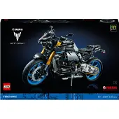 LEGO 42159 Technic Yamaha MT-10 SP, réplique de moto avec moteur 4 cylindres, direction fonctionnelle et application AR, un ensemble de briques pour les fans d'automobile adultes