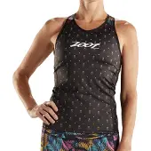 Zoot Ltd Racerback Ali´i Sleeveless Jersey Noir L Femme