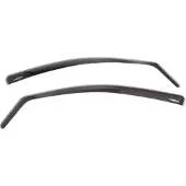 ClimAir Déflecteurs de vent (avec ABE) à l'avant pour Seat Tarraco, type KN, SUV 5 portes, année 2019- Finition couleur : noir