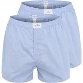 Tom Tailor Boxers bleu clair / bleu foncé / blanc