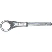 Padre Clé à anneau de traction 839 Ouverture de clé 27 mm Longueur 185 mm Coudé (27 mm)