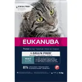 Eukanuba Adult au saumon sans céréales pour chat