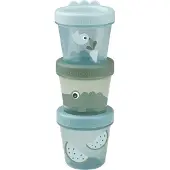 Done by Deer Récipient alimentaire - 3 Pack - Croco Green - - UneTaille - Boîte à Repas