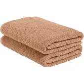 Yumeko - Serviette de douche - Coton - 70x140 - Beige