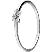 Lucardi Bague 'Klassisch' argent