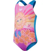 Speedo Digital Printed Swimsuit Rose 3 Years Fille