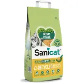 Sanicat Litière Agglomérante Recyclée Natura Activa 10l