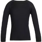 Icebreaker 200 Oasis Crew Merino Long Sleeve T-shirt Noir 12 Years Enfants