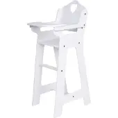 Small Foot Chaise haute de poupée avec table pliante