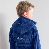 Yoursurprise Peignoir enfant personnalisé - Bleu - 2/4 ans