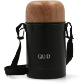 Quid Reise-Thermoskanne Cocco Schwarz Metall 750 ml Lebensmittel