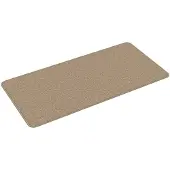 vidaXL Tapis de couloir aspect sisal sable 50x100 cm