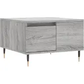 vidaXL Table basse Gris Sonoma 55x55x36,5 cm Bois composite
