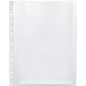 Pierre by Elba Pochette avec soufflets, DIN A4, PP, 0,2 mm transparent, ouverture en haut, sans rabat de fermeture (A4, 1x)