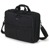 Dicota Sacoche Top Traveller SCALE - 17.3" - Noir - Rembourrage en mousse et sangles de fixation élastiques
