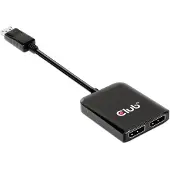 Club 3D Club3d CLUB3D MST hub DisplayPort 1.4 to DisplayPort + HDMI 4K60Hz M/F