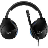 HP Cloud Stinger - Gaming Headset - PS5-PS4 (Black-Blue) Avec fil Arceau Jouer Noir, Bleu