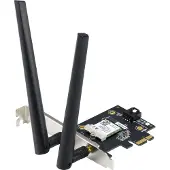 Asus Adaptateur réseau PCIe 802.11a, 802.11b/g/n, 802.11ax (Wi-Fi 6) Noir