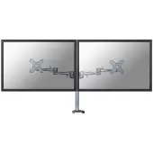 NeoMounts Support de bureau FPMA-D935DG - Pour deux écrans plats jusqu'à 26" 65 cm - 25,4 cm à 68,6 cm