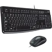 Logitech Desktop MK120 - Tastatur-und-Maus-Set - USB - Schweiz
