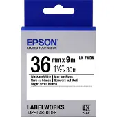 Epson Étiquettes Ruban Lk-7wbn 36 Mm