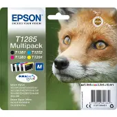 Epson Fox Multipack "Renard" (T1285) - Encre DURABrite Ultra N, C, M, J