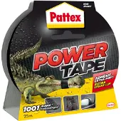 Pattex Adhésif super puissant "Power tape" Noir - 50 mm x 25 m