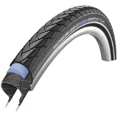 Schwalbe Marathon Plus - Filaire - ADDIX - SmartGuard - 26x2.00 - Noir + Reflex