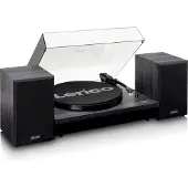 Lenco Tourne-disque Bluetooth Avec Haut-parleurs (ls-301bk)