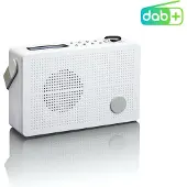 Ginza.se PDR-030WH - Radio portable DAB+/FM avec fonction réveil - Blanc